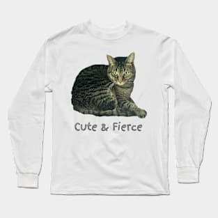 Cute and Fierce Long Sleeve T-Shirt